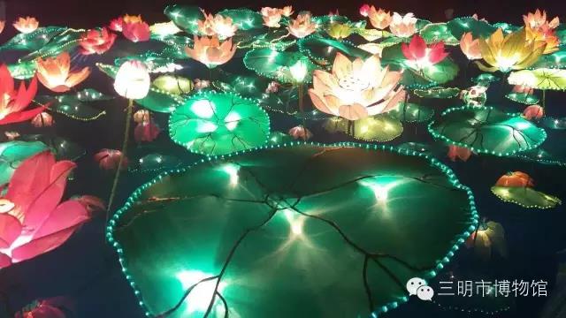三明市博物馆举办大型花灯展