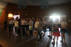 2017华夏阅读论坛与会人员来三明市博物馆参观