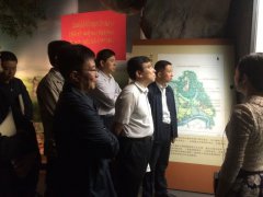 内蒙古鄂尔多斯市委宣传部长、文明办主任等一行24人走进三明市博物馆